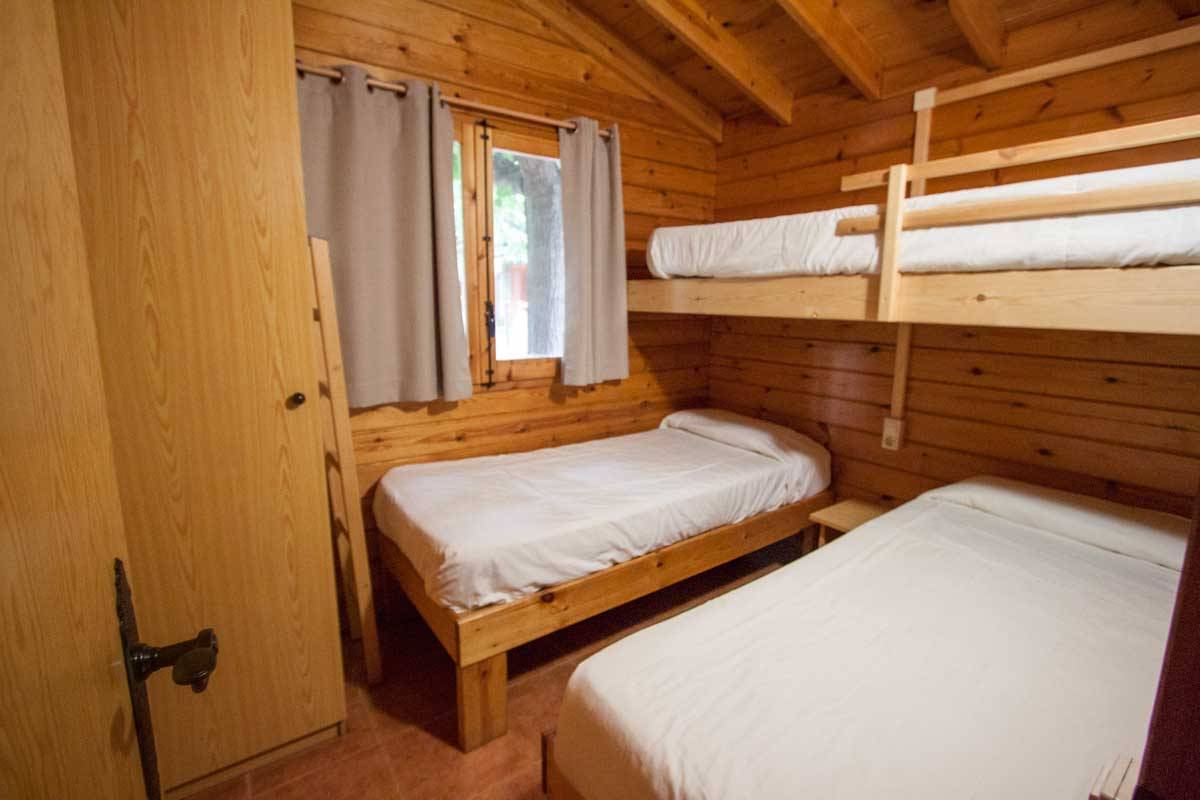 Camping Joan - bungalow Costa Confort Paradise bedroom
